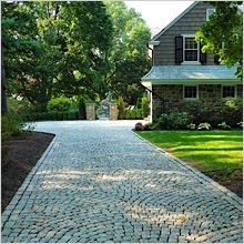 Cobblestone Driveway